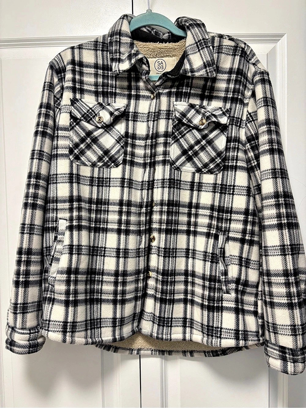 Soft Plaid Jacket